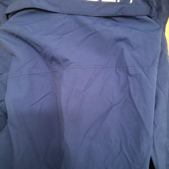 MENS TOMMY HILFIGER BLUE WINDBREAKER SAILING ZIP UP JACKET - Picture 3 of 8